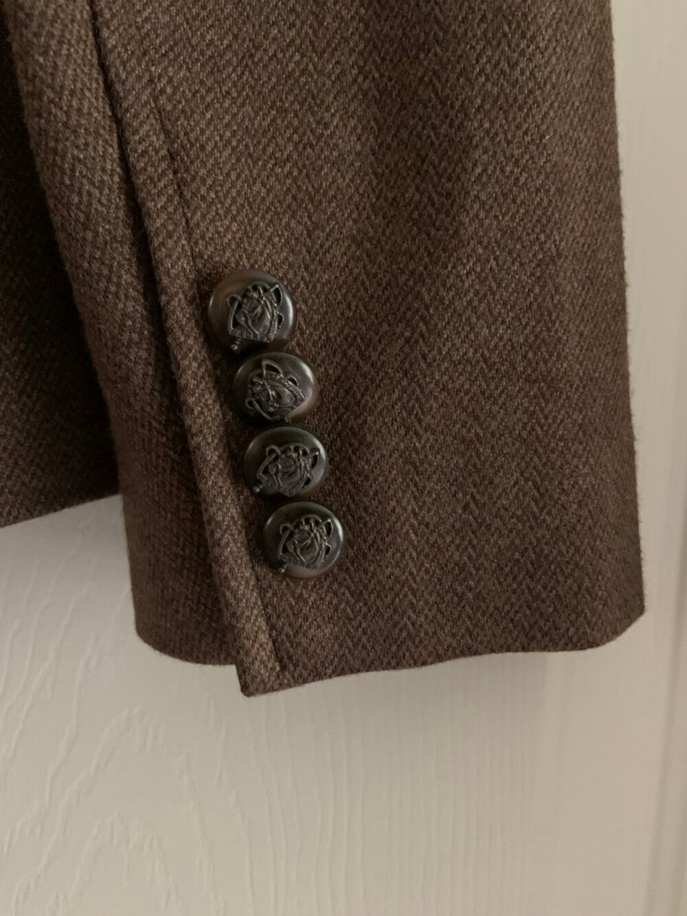 Ralph Lauren Herringbone Jacquard Blazer - Picture 6 of 7